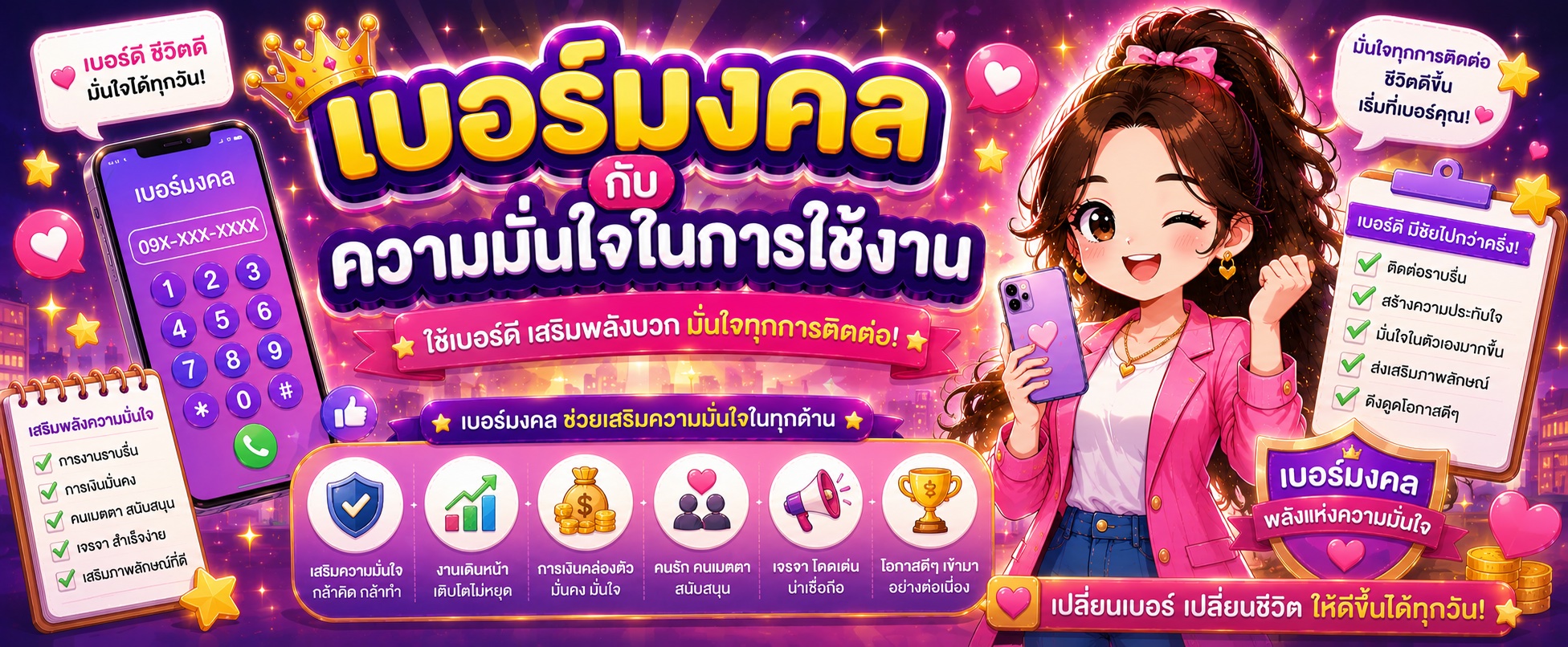 เบอร์มงคลกับความมั่นใจในการใช้งาน